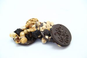 Ciasteczka na deserowej czekoladzie